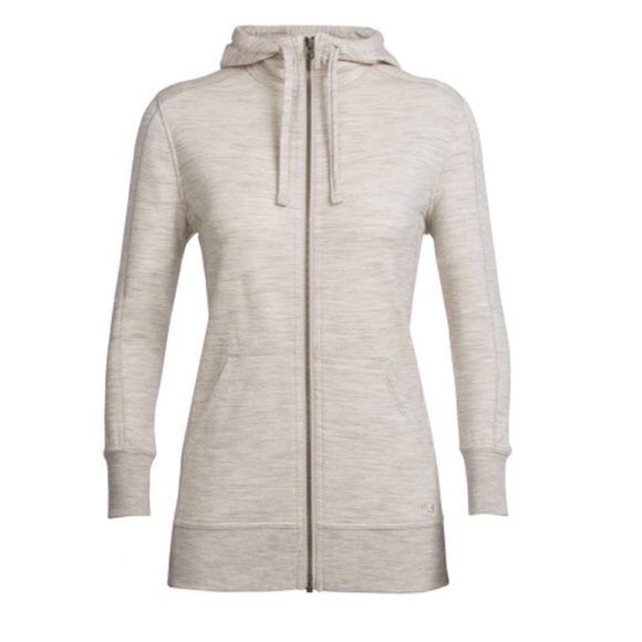 Icebreaker Sweaters - ICEBREAKER MERINO WOOL DIA FLEECE HOODIE SWEATER S